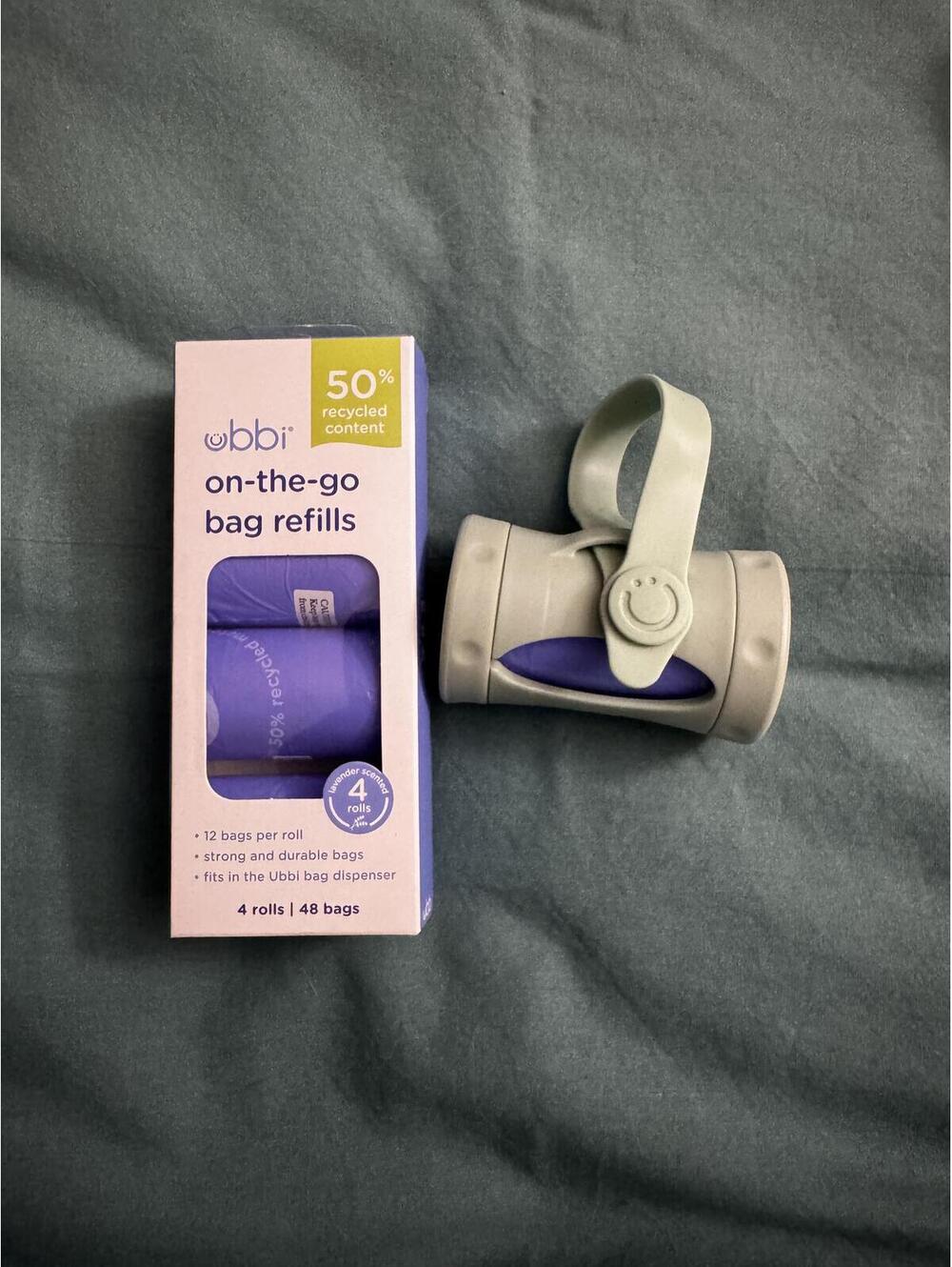 On the go bags with holder